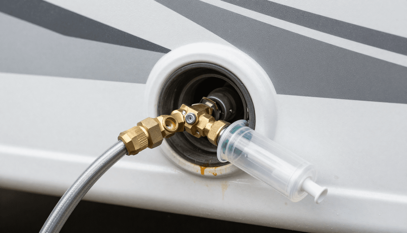 Maintain RV Water System